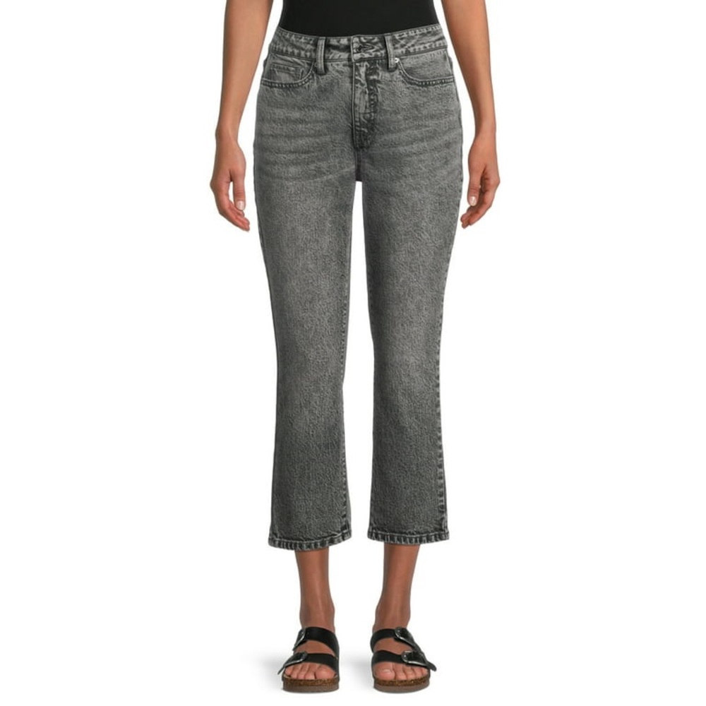🔥NWT-Time and Tru Women's Straight Crop Jeans